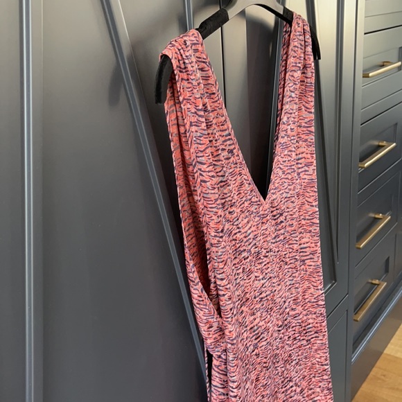 Elizabeth and James Silk V-Neck Dress - Size XS - Picture 4 of 6